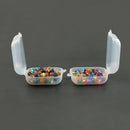 3.5X3.5X2Cm Small Plastic Storage Box for Jewelry Beads Earring Jewelry Con J7B2