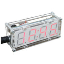4-Digit DIY LED Electronic Clock Kit minicontroller 0.8inch Digital Tube Cl C9P1