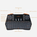 Viboton I8 Plus Three colors Backlit English Keyboard Mini Wireless Keyboar