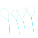 105X For Braces Bridges Implants Dental Floss Threaders Simple Loop With Case!!