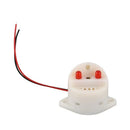 DC 6-24V 30mA 2 Wire Industrial Red LED Flash Alarm Buzzer Siren 90dB W9E2