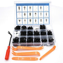435Pcs Car Retainer Bumper Clips Plastic Fasteners Kit Boxed Auto Rivets Se