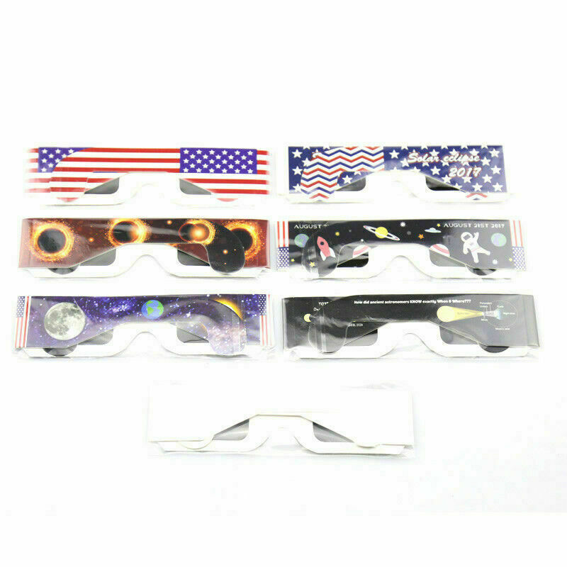 Creative Solar Eclipse Glasses American Paper Optics ISO & CE Certified SAL V1Z8