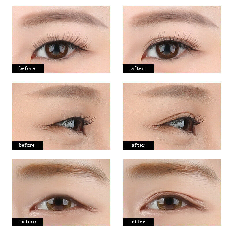 Pibamy Professional Invisible Double Eyelids Big Eye Not Glue Transparent E