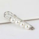 2 Pieces Large Durable Metal Kilt Scarf Brooch Safety Rhinestone Brooch Pins