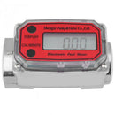 Digital Turbine Flowmeter 15-120L Fuel Flow Tester Npt Indicator Sensor Cou