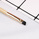 Pro makeup tools bamboo handle double eyebrow brush + eyebrow comb brushes B Ew