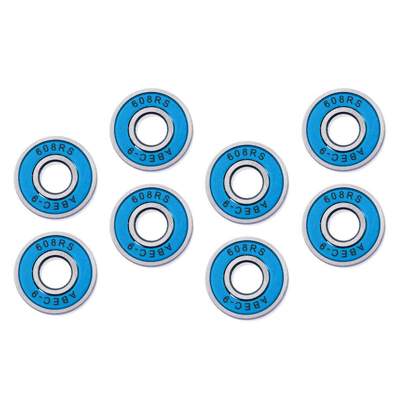 24X Lot 8 Frictionless Abec 9 Skateboard Roller Skate Bearing for Sporting Goods
