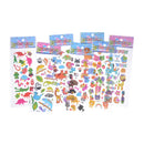 6 Sheets Cartoon Animal Scrapbooking Bubble Puffy Stickers Reward Kids  Z