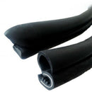 2X85Cm Auto Rubber Seal Strip Noise Insulation Seal Tirm Car Front Rear Doo