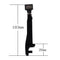 Black Rubber Snorkel for 1/10 RC Crawler Car Traxxas TRX-4 Defender TRX4 Ts M3O1
