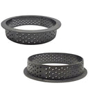 Mousse Mould Round Plastic Tart Ring French Dessert Perforated Cake Circle