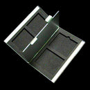 Aluminum CF Compact Memory Card Protecter Storage Box New. Case hold N8Q0 T F9N0