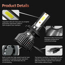 2PC H7 LED Headlight Conversion Kit COB Bulb White High Power 6000KS Hn