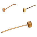 Natural Bamboo Water Ladle 43cm for Garden Tea Ceremony Japanese Style