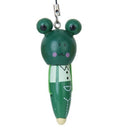 Cute Animal Wooden Cartoon Match Head Ballpoint Pen Key Chain---Random Styl L1X6