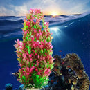 46CM Rhodo Green Plastic Water Plant for Aquarium Fish Tank Ornament Decor #