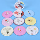 Portable Small Makeup Mirror Cartoon Style Travel Mirrors Pocket Beauty Mir3 Gw