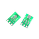 10pcs Double-Side SMD SOT223 to DIP SIP3 Adapter PCB Board DIY Converter mtau BX
