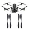 1 Pair Carbon Fiber 2-Blade Low-noise Propeller Blades for GoPro Karma O71