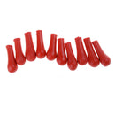10Pcs Red Rubber Head For Dropper Sucker Thicken Latex Cap For Lab/Chemistry- MO