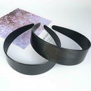 5Pcs 3cm Men Women Hair Band Plastic Black Hoop Headband for Handmade DIY