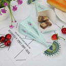 5pcs Peafowl Shape Favor Candy Bag Wedding Favors Gift Box Party Supplies