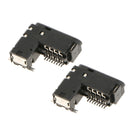 2 Pcs Headset Headphone Audio Jack Component Port 2.0 For Playstation 4 PS4