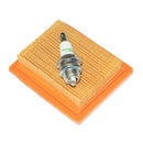 Air Filter + Spark Plug for Stihl FS120 FS200 FS250 FS300 FS450 BT120 FR480
