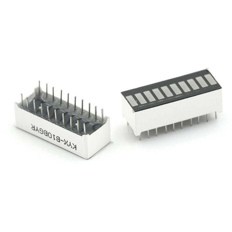 4Pcs/Lot 10 Segment Full Color LED Bargraph Light Display Module Ultra BrighS Kw