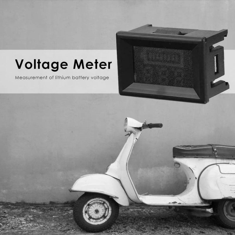 5-100V Digital Dual Display Voltmeter Lithium Battery Voltage Meter Tester