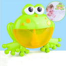 Bubble machine big frog automatic bubble maker blower music bath toys for baby Z
