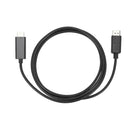 1.8M DP to HDMI Cable 1080P Male to Male DisplayPort to HDMI Audio Adapter