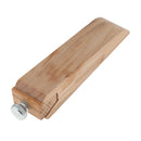 Leather Craft Abrasive/Sand Paper Wooden Burnisher Polish Handle Tool DIY