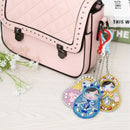 Set Of 5 Diamond Painting Keychain, 5D Making Diy Full Drill Special Shape