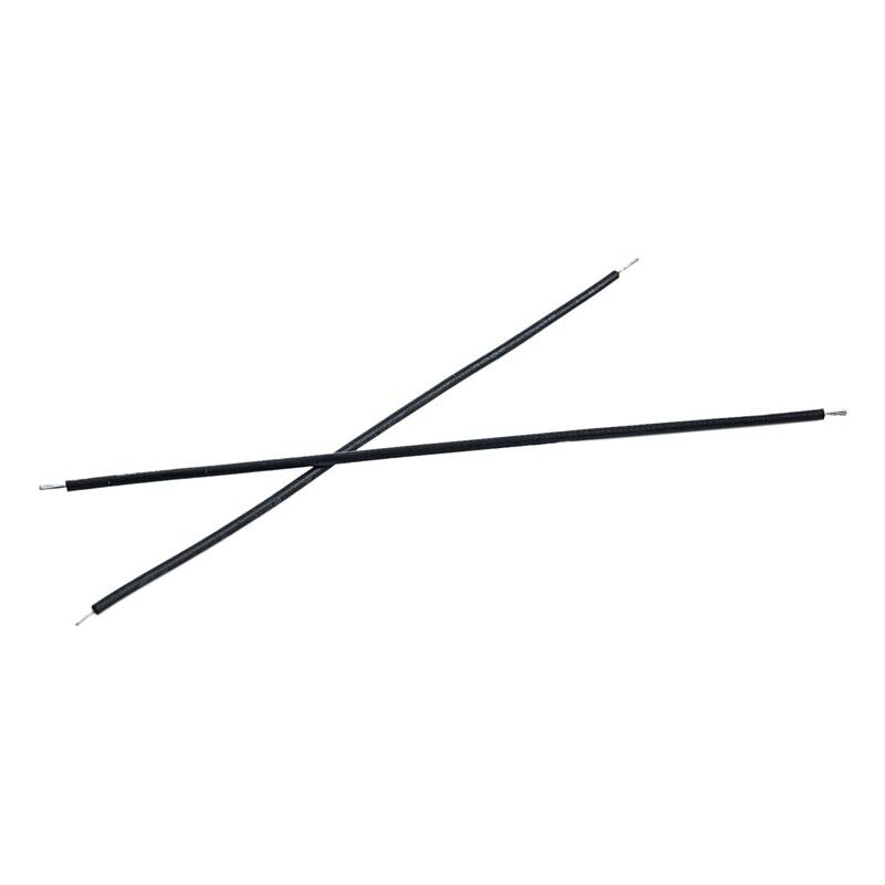 1 set of black copper 30 pcs 24AWG 10CM black color wire electronic wire do B9R8