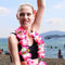 36Pcs Hawaiian Garland Hula Lei Flower Leaves Necklace Tropical Beach Luau Decor