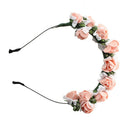 Flower Garland Flowers Bride Wedding Headband Hair Band
