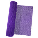 Purple Foam Rubber Anti-Slip Shelf Drawer Liner Placemat for Cabinets,Desks
