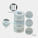 4X AA to C Size Battery Cover Converter Boxes Adaptor Adapter Case Shell Holder