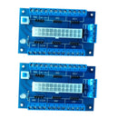 2x ATX Benchtop Power Board Computer Supply Breakout Module Adapter 24 Pins