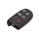 5 BTN  Silicone Case Cover For Jeep Chrysler Dodge Fiat Remote Smart Key FT BX