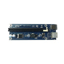 USB 3.0 PCI-E Express 1x  Extender Riser Card Adapter 6PIN Power Cable