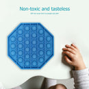 Autism Push Bubble Sensory Toys Relief Stress Squeeze Toys (Sky Blue)