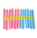 12X Soft Foam Curlers Makers Bendy Twist Curls Tool Diy Styling Hair Rollers BX