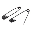 Metal Household Clothing Fastener Tool Clip Buttons Safety Pins 1000pcs Bla