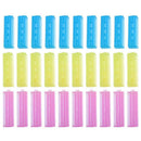 10pcs Wave Hairdressing Plastic Hair Curler DIY Styling Tool(Random Color)