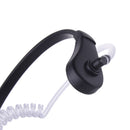 Interphone Throat Mic Two-way Radio With Winding Finger PTT K-head For BAOFENG