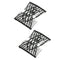 2pcs Magic Beading Stretch Hair Combs Double Clips Hair Styling Accessories for