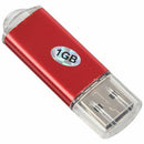 USB 2.0 Flash Pen Drive Disk Memory Stick Red Storage Capacity:1GB